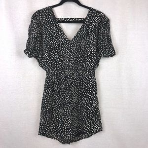 Cals Medium Fab Romper, 2 position sleeve